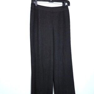 Talbots Dark Gray Stretch Flat Front Trousers Dress Pants Size 4